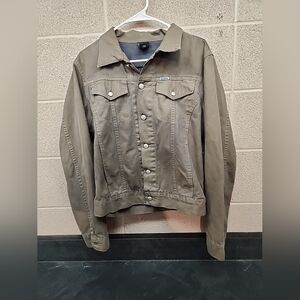 Unique Diesel Brown Denim Jacket Made In Morocco Size Medium RN# 93243 CA# 25594